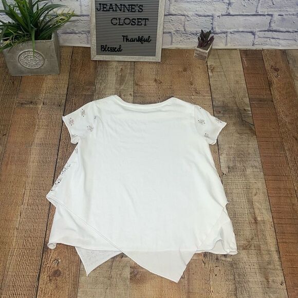 Allsaints bandana Daisy t shirt chalk white all saints - Picture 11 of 12